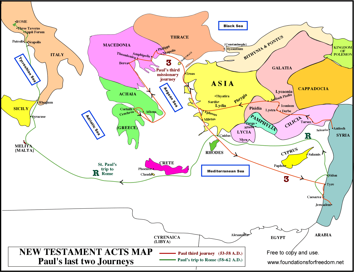 Acts Map 3 R JourneysLg 