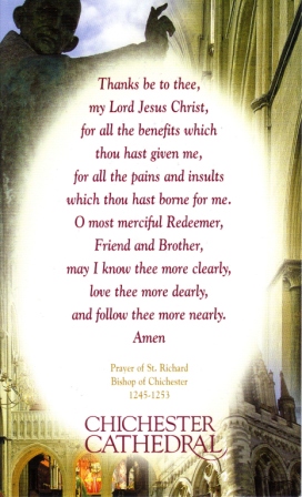 Prayer of St.Richard